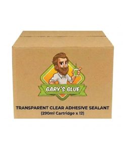 Gary’s Glue Transparent Clear Adhesive Sealant (12 pack)